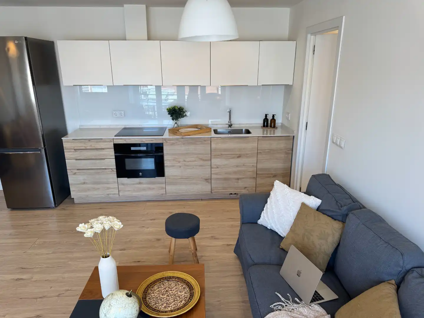 Küche von Wohnung zur untervermieten in Madrid mit Klimaanlage, Heizung und Möbliert