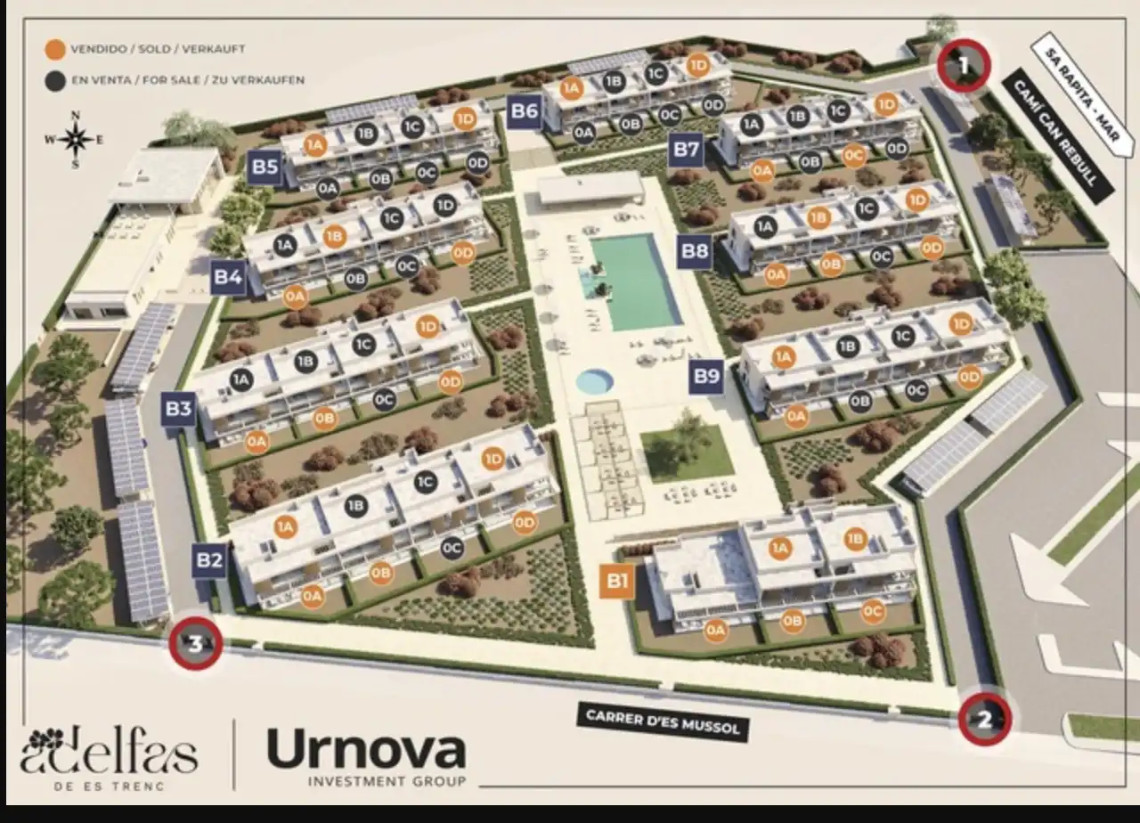 Habitación de Planta baja en venta en Campos con Aire acondicionado, Calefacción y Terraza