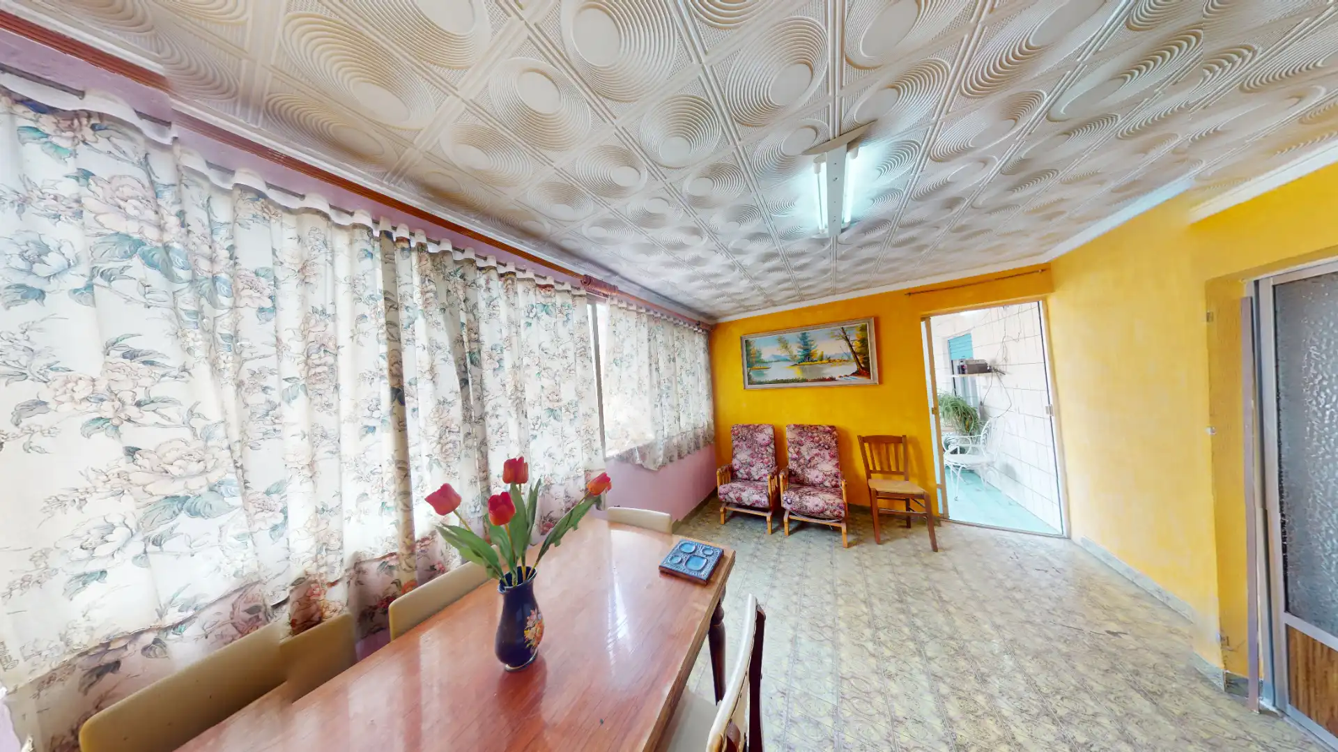 Dining room of Flat for sale in Alicante / Alacant  with Terrace and Furnished