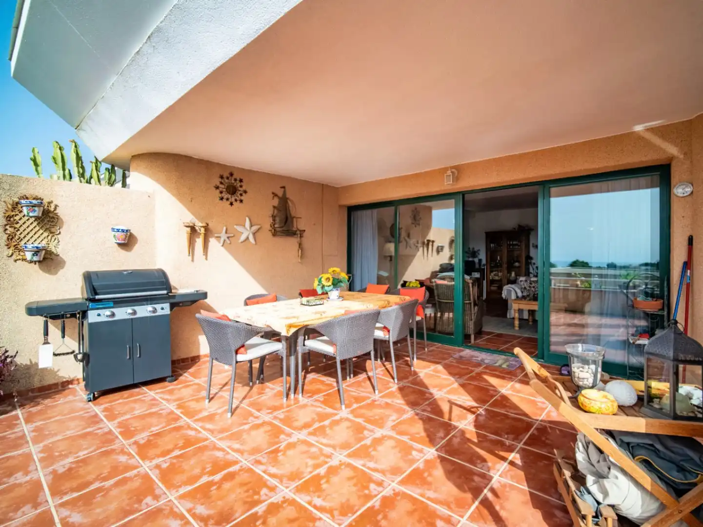 Terraza de Apartamento en venta en Altea con Aire acondicionado, Calefacción y Jardín privado