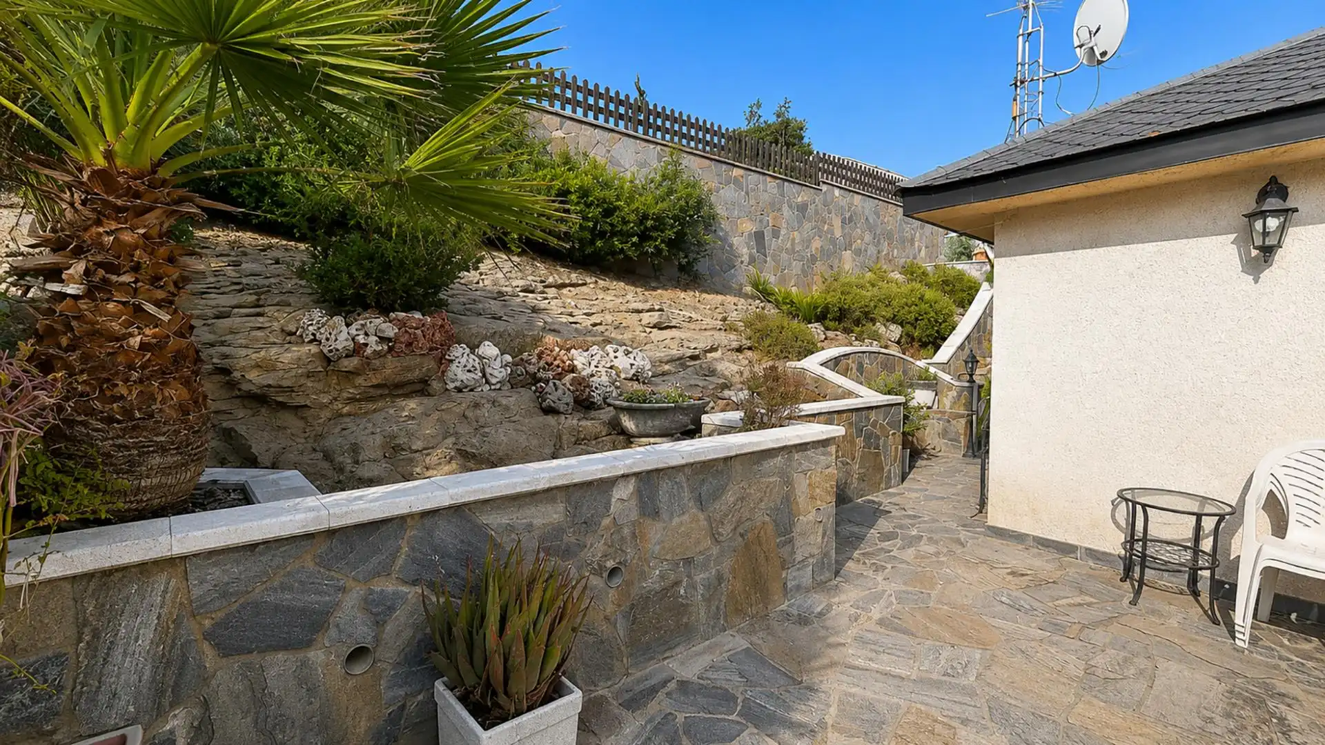 Terrassa de Casa o xalet en venda en Vacarisses amb Calefacció, Jardí privat i Terrassa