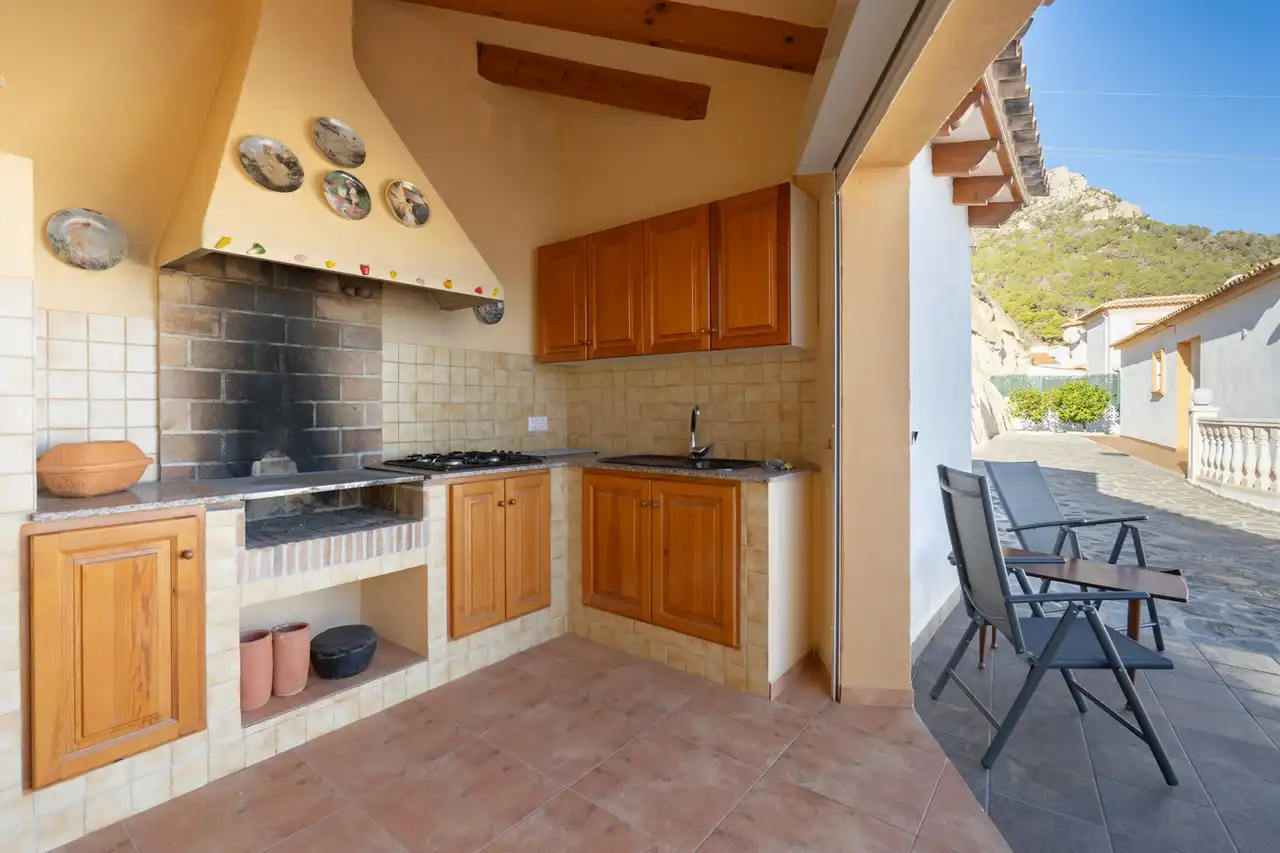 Cocina de Casa o chalet en venta en Calpe / Calp con Terraza y Trastero
