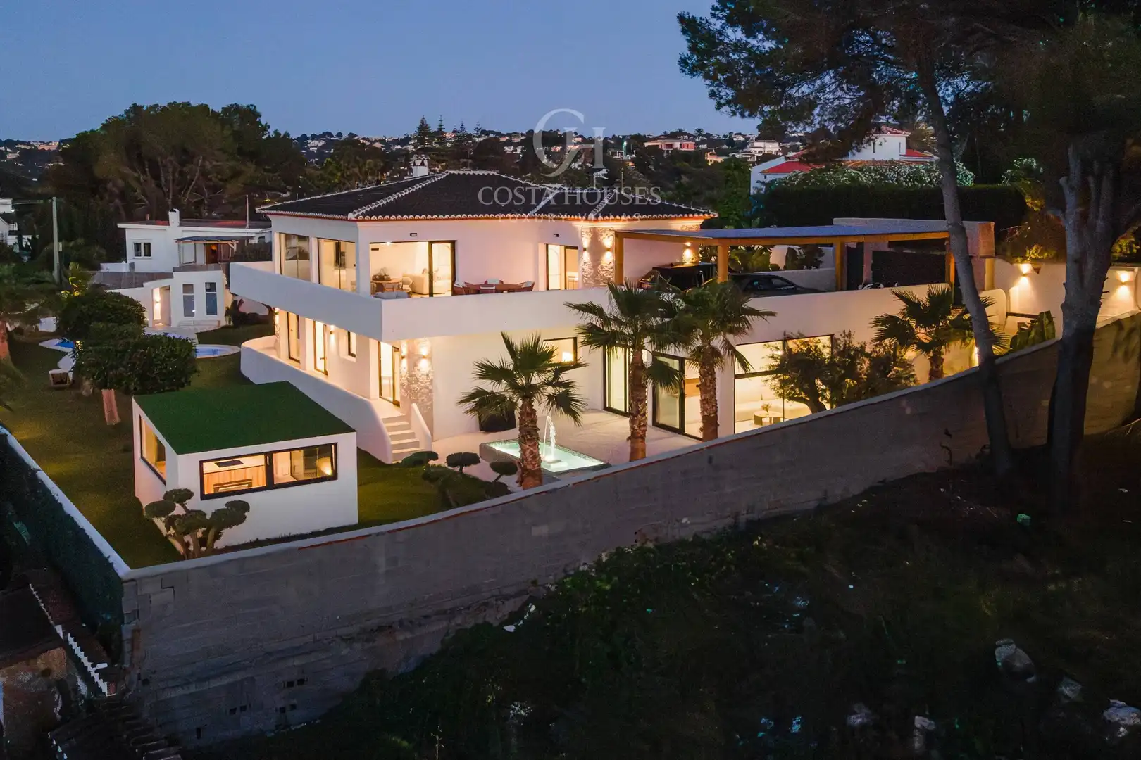 Exterior view of Houses for sale in Jávea / Xàbia  with Air Conditioner, Heating and Private garden