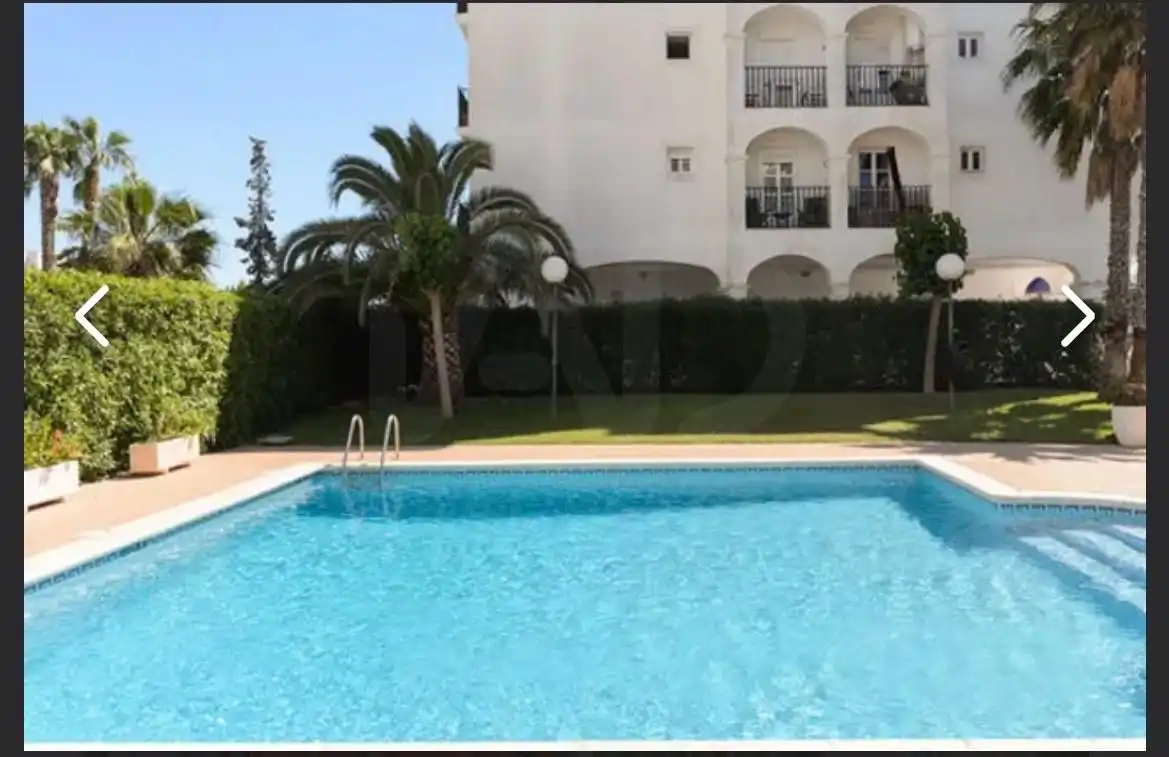 Swimming pool of Flat for sale in Eivissa  with Air Conditioner and Heating