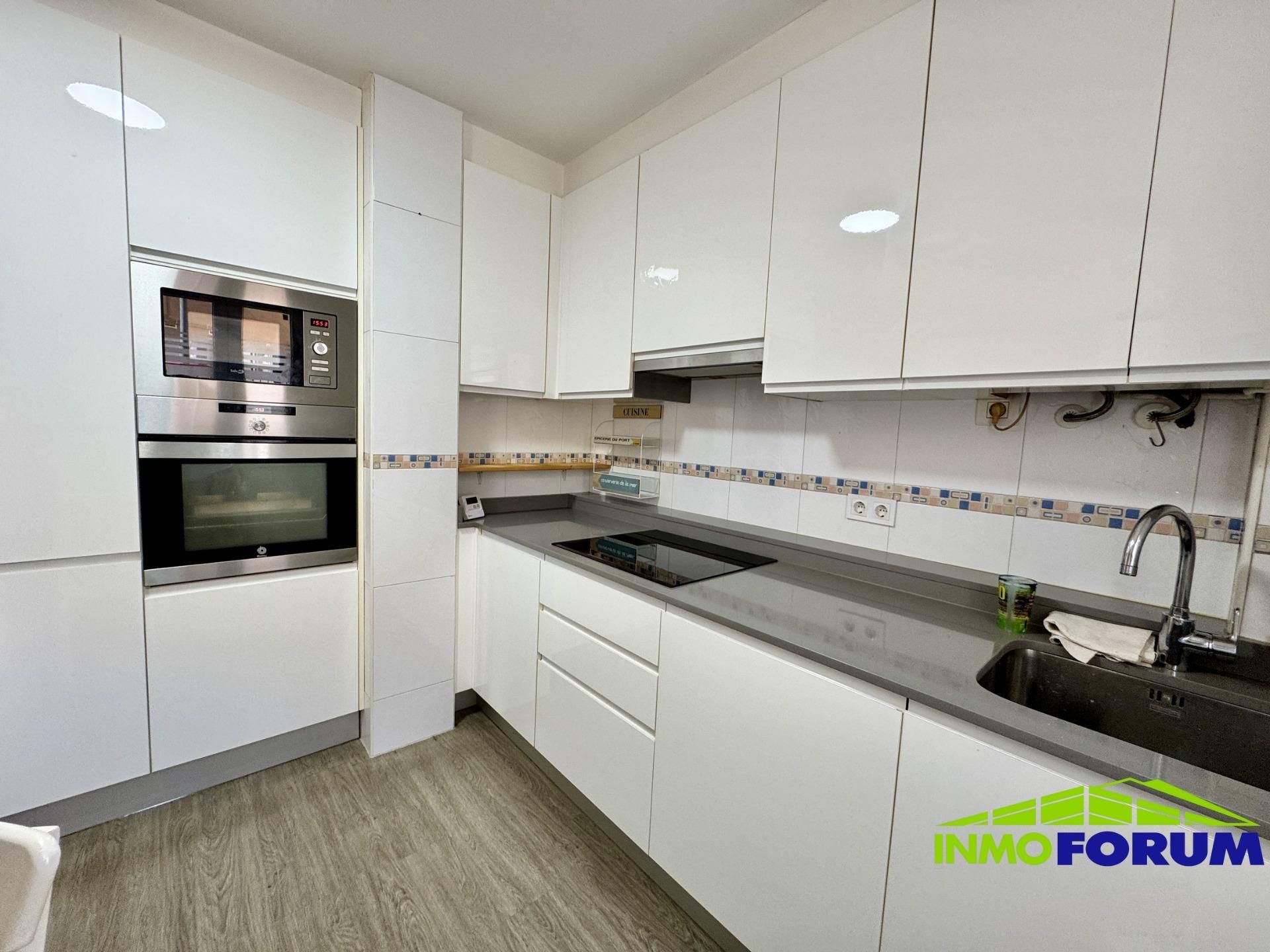 Kitchen of Planta baja for sale in A Coruña Capital   with Heating, Parquet flooring and Storage room