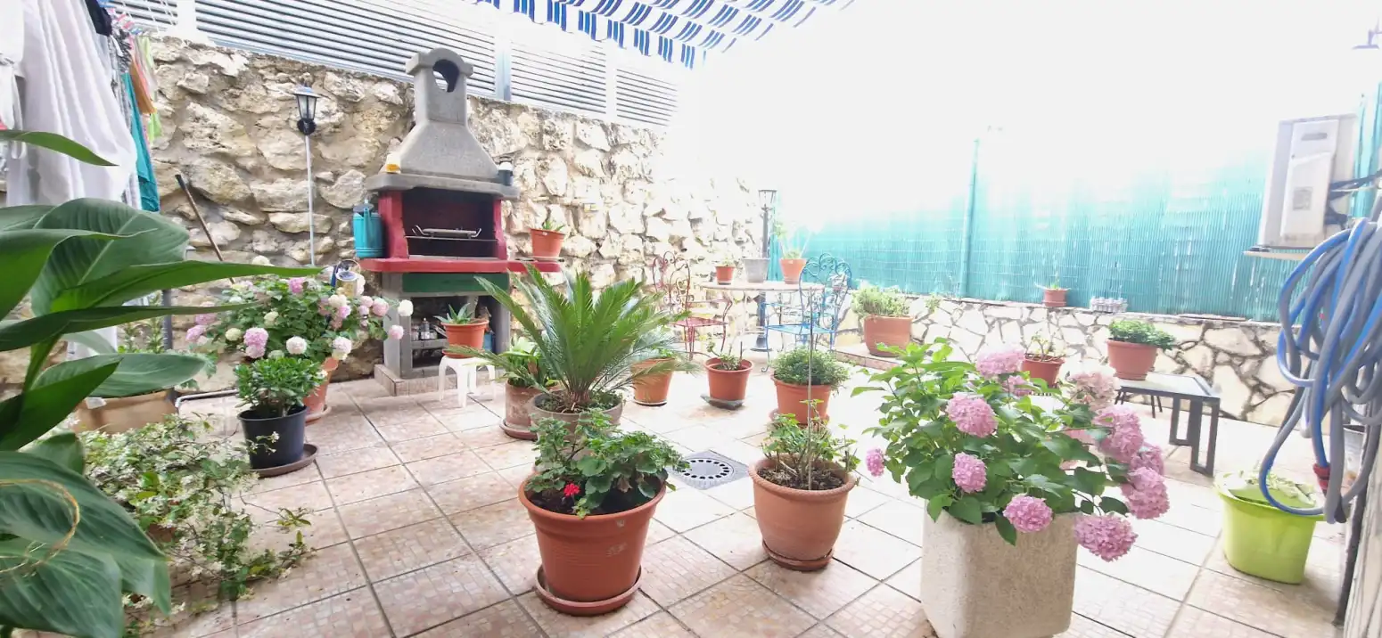 Terrassa de Casa o xalet en venda en Arganda del Rey amb Calefacció, Jardí privat i Traster