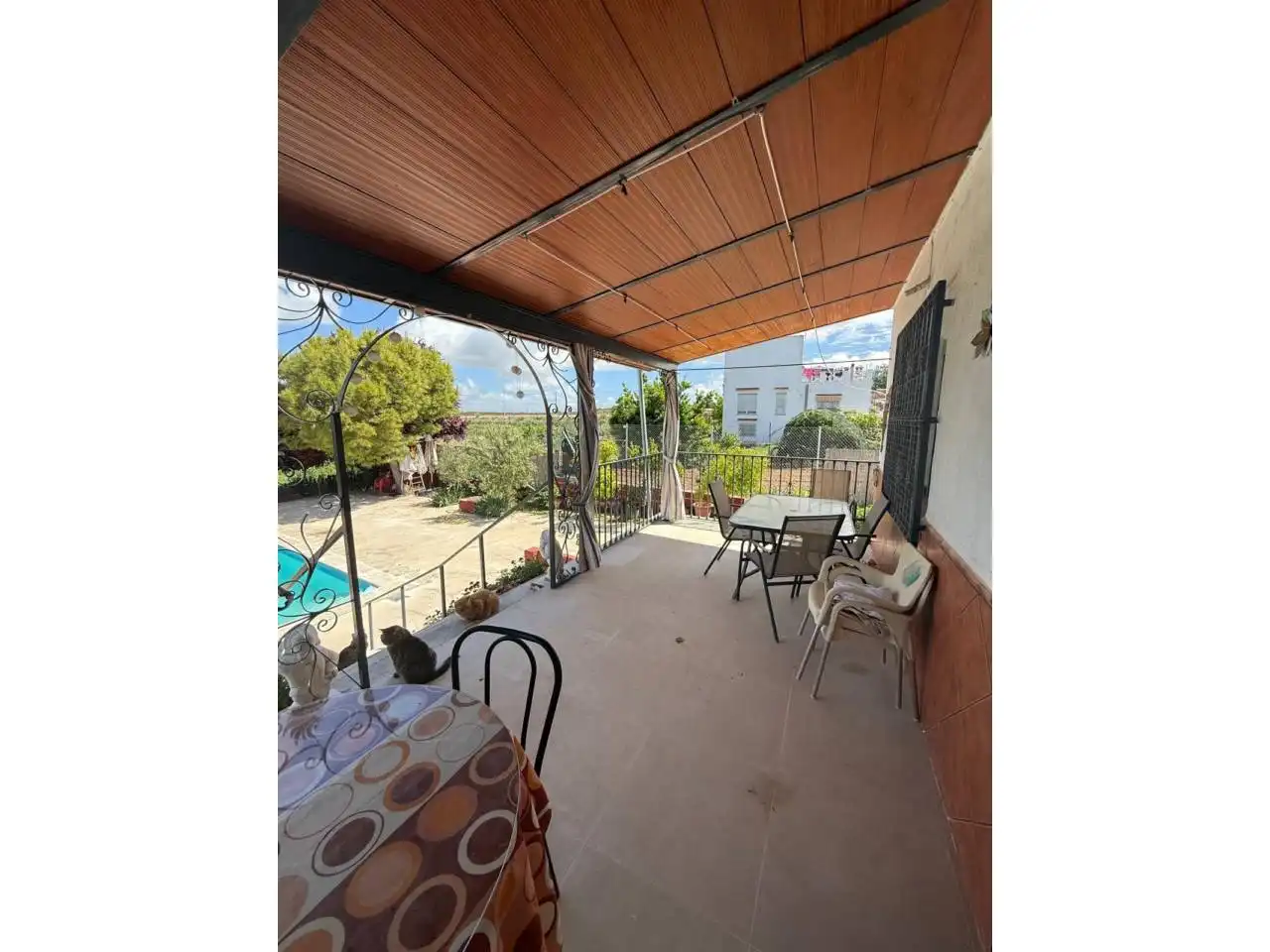 Terraza de Casa o chalet en venta en Sabiote con Jardín privado y Piscina