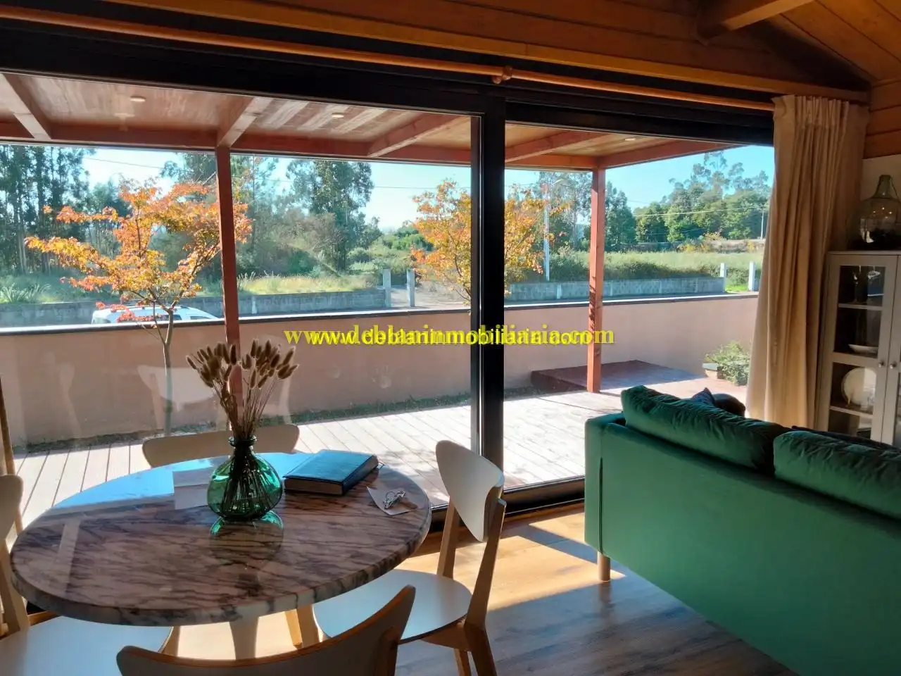 Garden of Houses for rent in Tui  with Heating, Private garden and Furnished