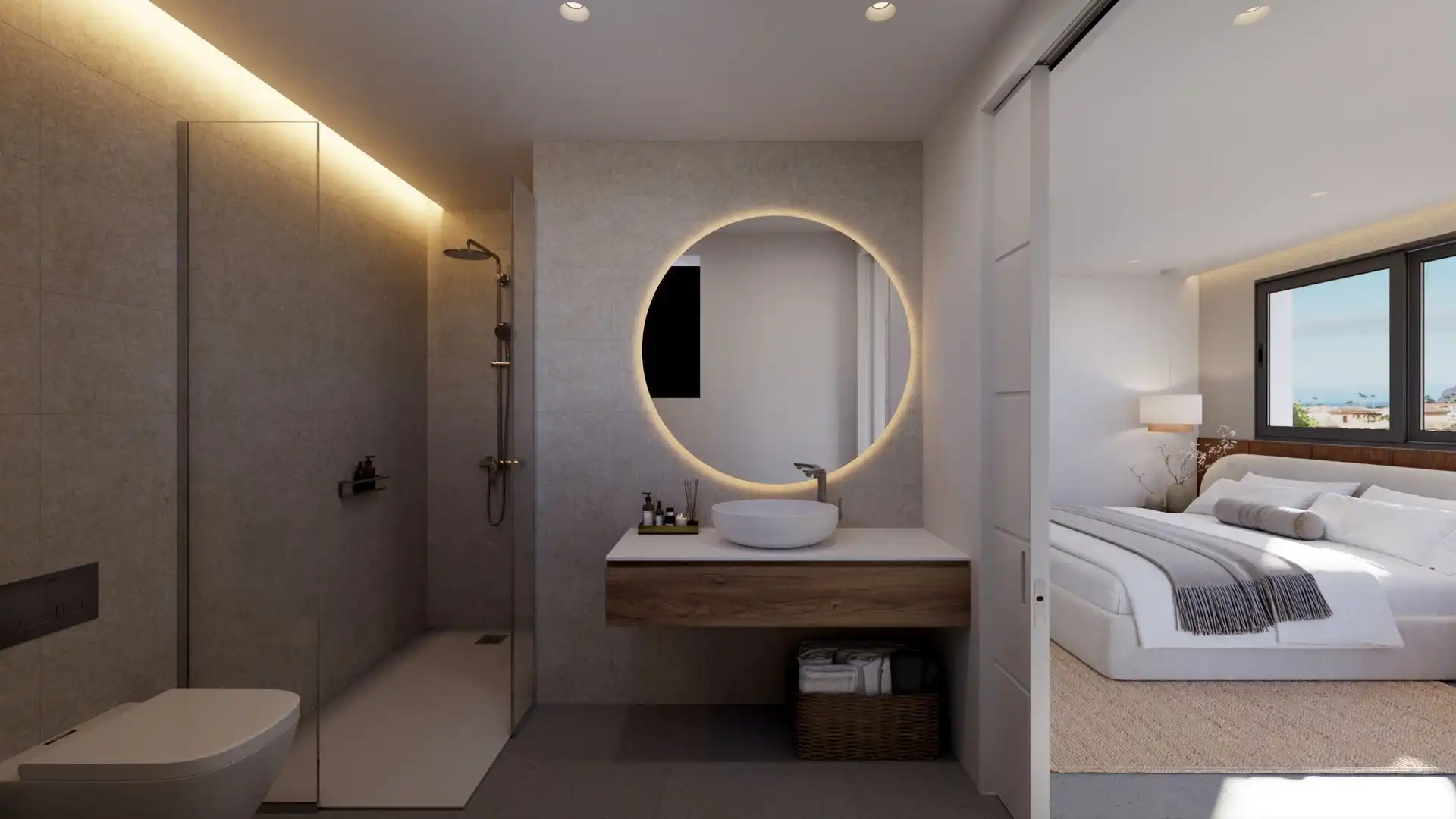 Baño de Apartamento en venta en Golf del Sur - Amarilla Golf 