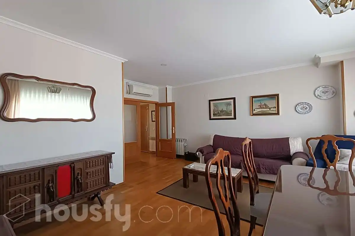 Sala de estar de Piso de alquiler en Toledo con Aire acondicionado, Calefacción y Parquet