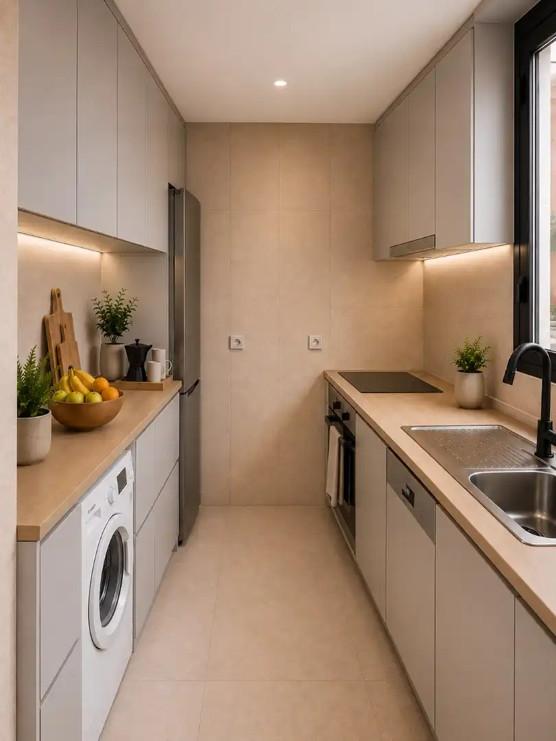 Kitchen of Flat for sale in Madrid  with Air Conditioner and Heating