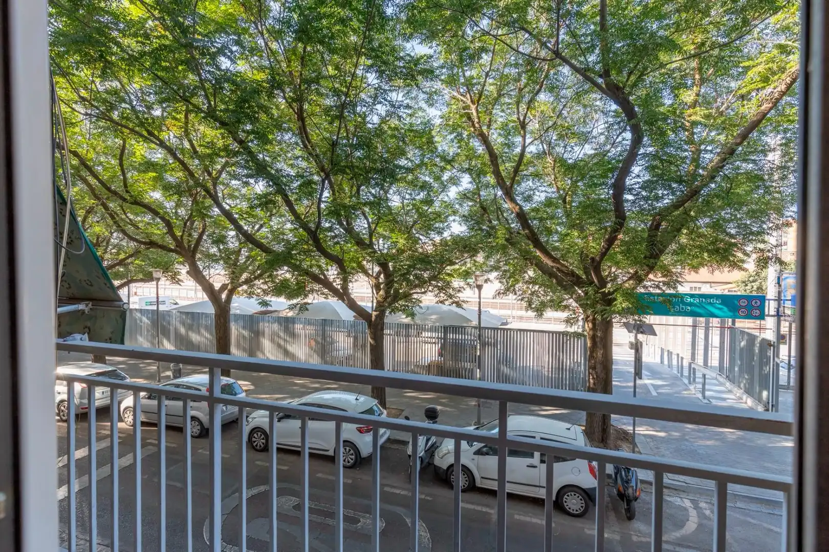 Terrace of Flat for sale in Granada  with Air Conditioner, Heating and TV