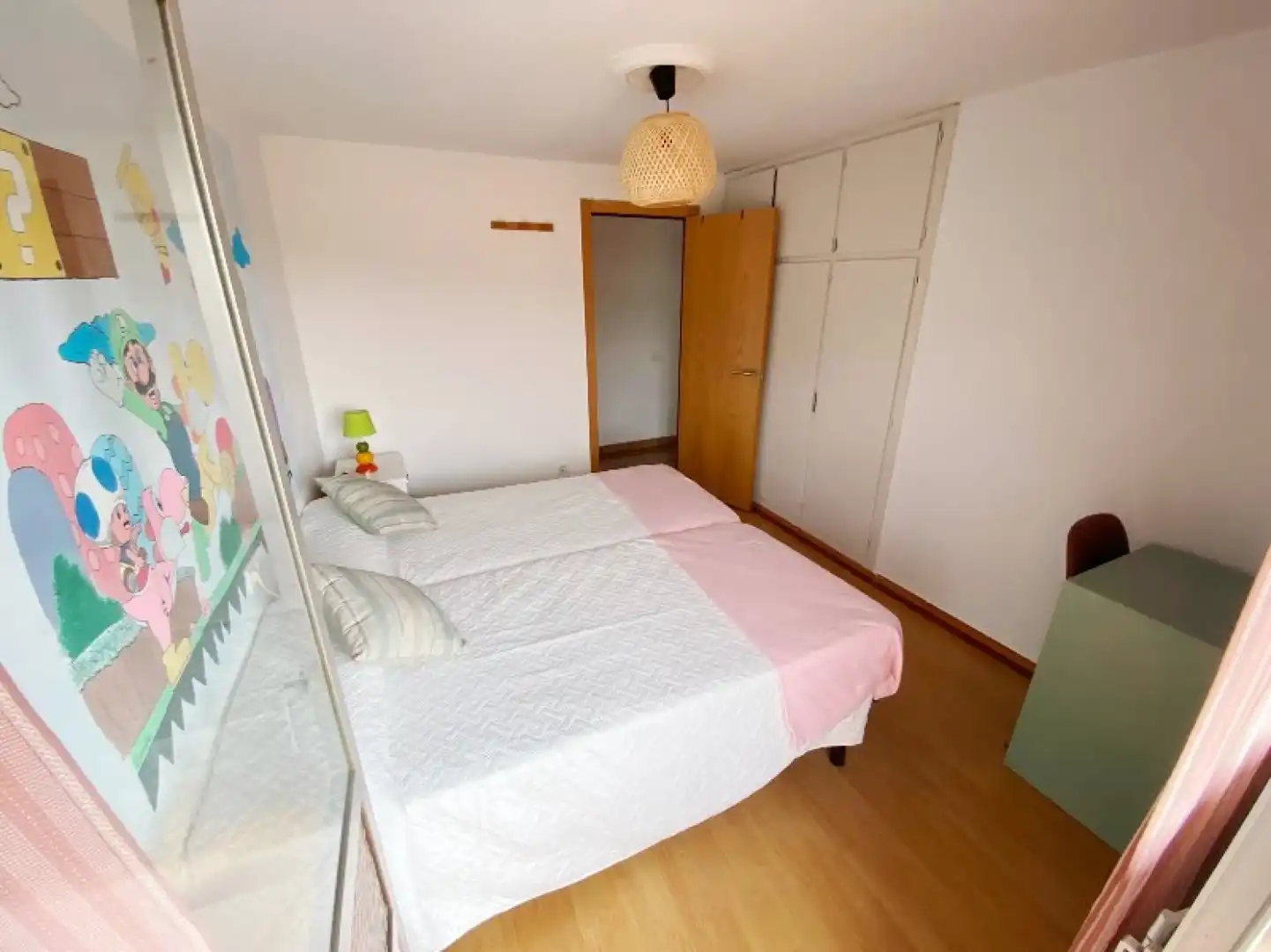 Bedroom of Flat for rent in Alfoz de Lloredo  with Heating and Furnished