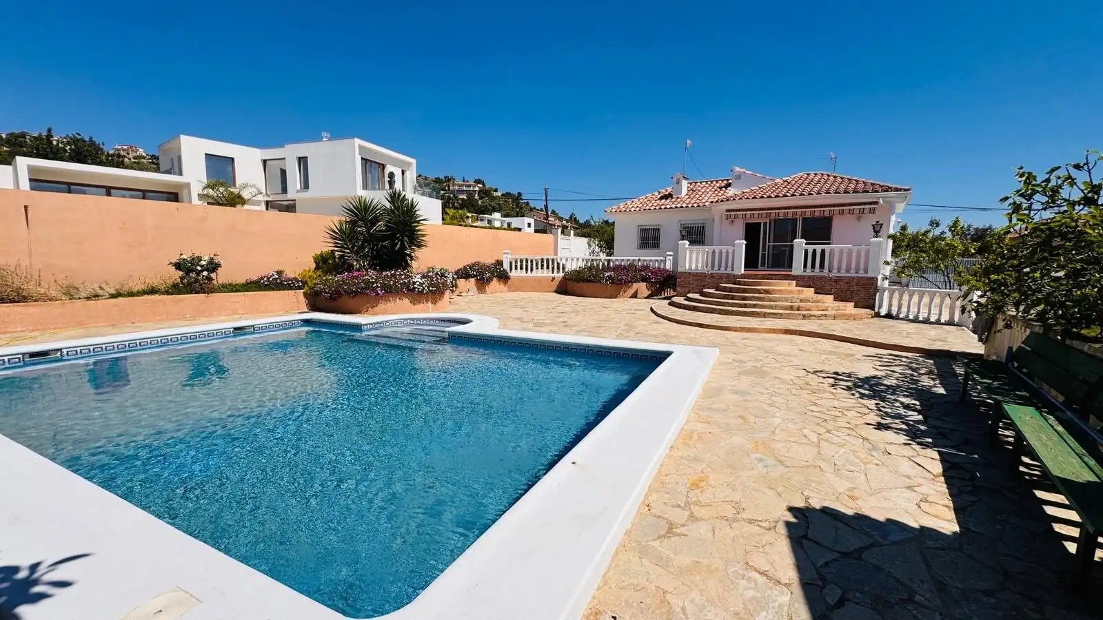 Piscina de Casa o xalet en venda en Vinaròs amb Aire condicionat, Calefacció i Jardí privat