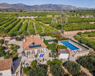 Garten von Country house zum verkauf in Albatera mit Schwimmbad und Ofen