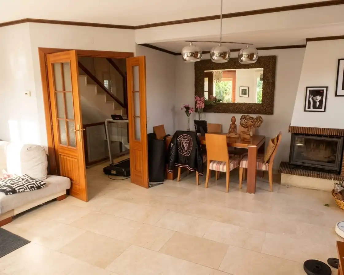 Comedor de Casa adosada en venta en Algete con Aire acondicionado, Calefacción y Jardín privado
