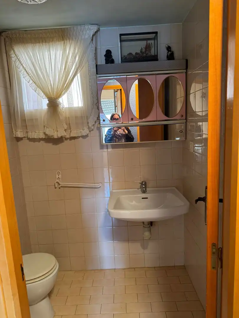 Bathroom of Flat for sale in Brea de Aragón  with Heating and Storage room