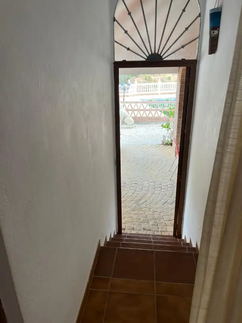 Country house zur Miete in Riogordo mit Privatgarten, Schwimmbad und Möbliert