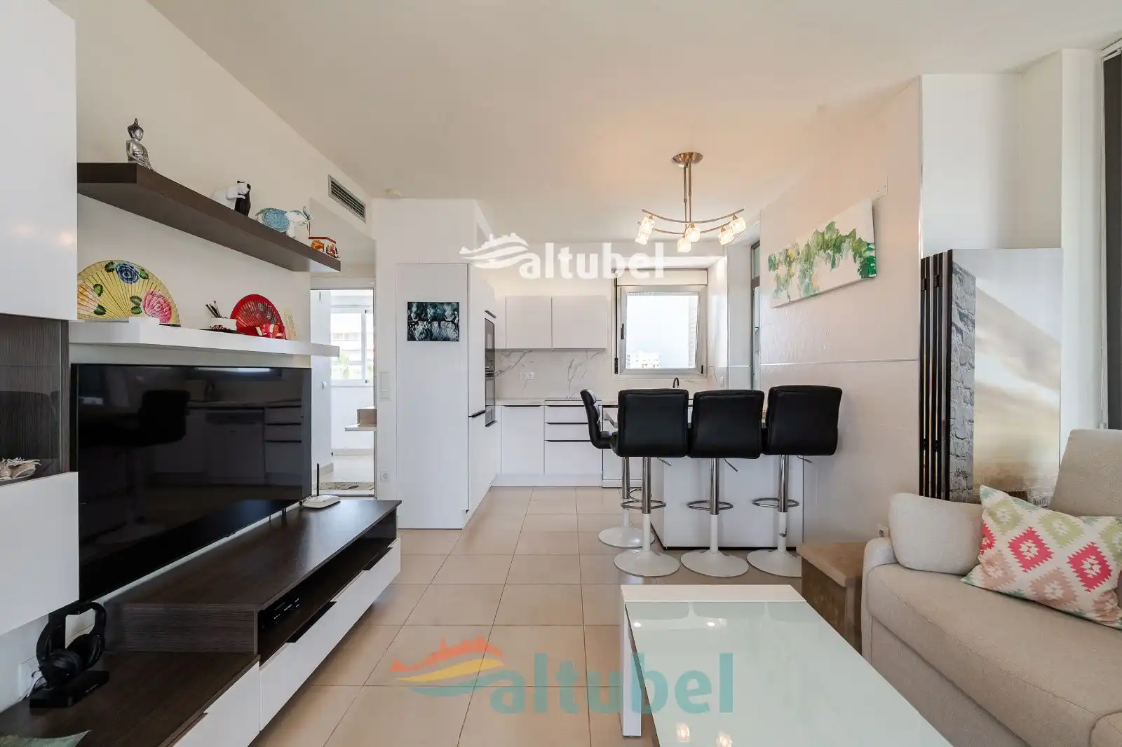 Living room of Apartments for sale in Peñíscola / Peníscola  with Terrace, Swimming Pool and Community pool