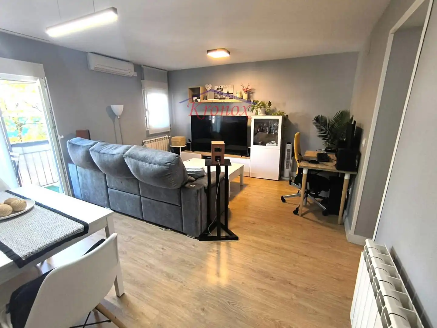 Sala de estar de Piso en venta en  Madrid Capital con Aire acondicionado, Calefacción y Terraza