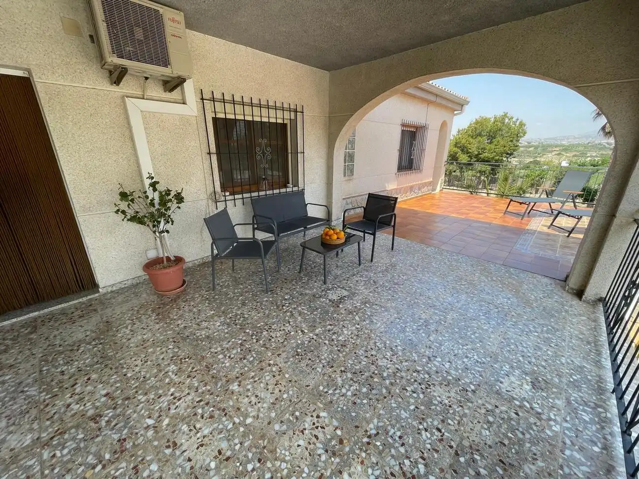 Terrassa de Casa o xalet en venda en Alicante / Alacant amb Piscina
