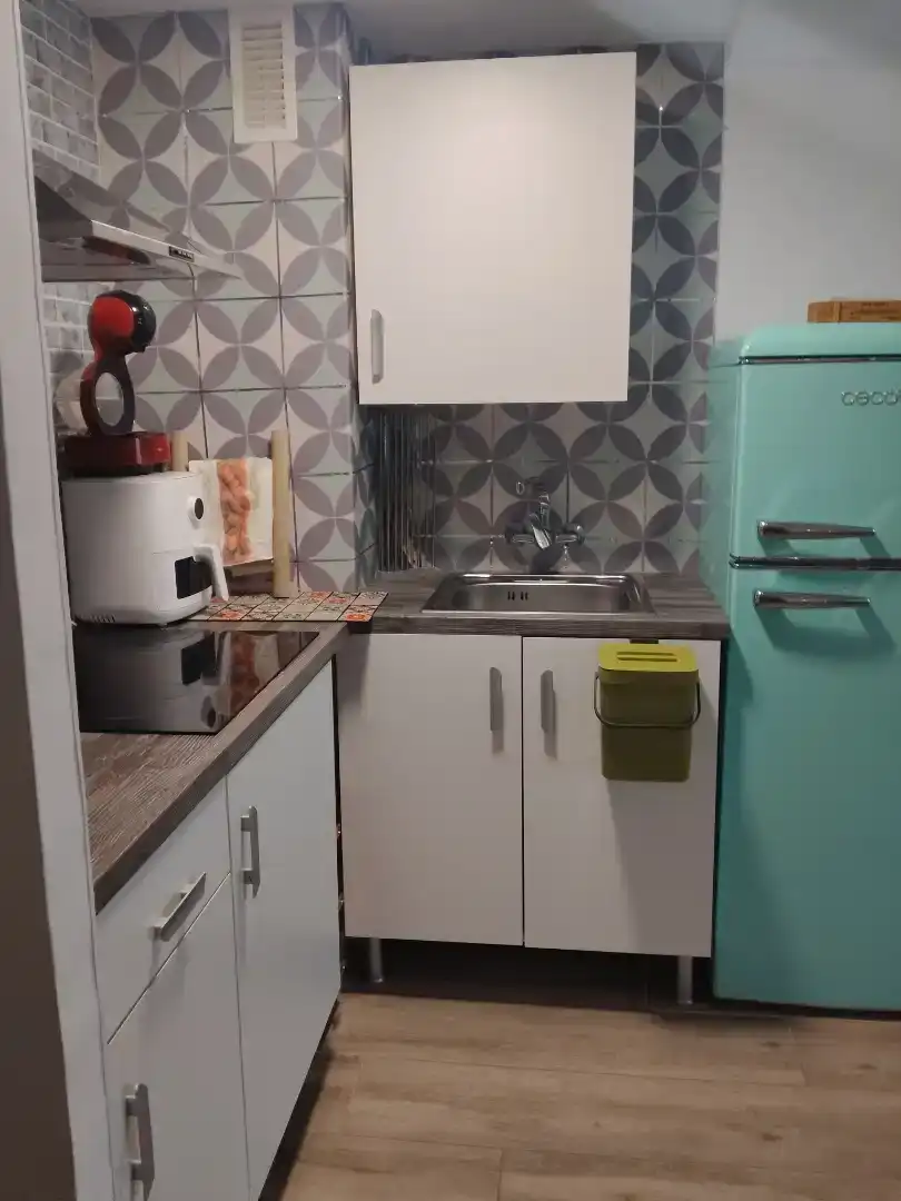Cuina de Pis en venda en Cerezo de Arriba amb Jardí privat