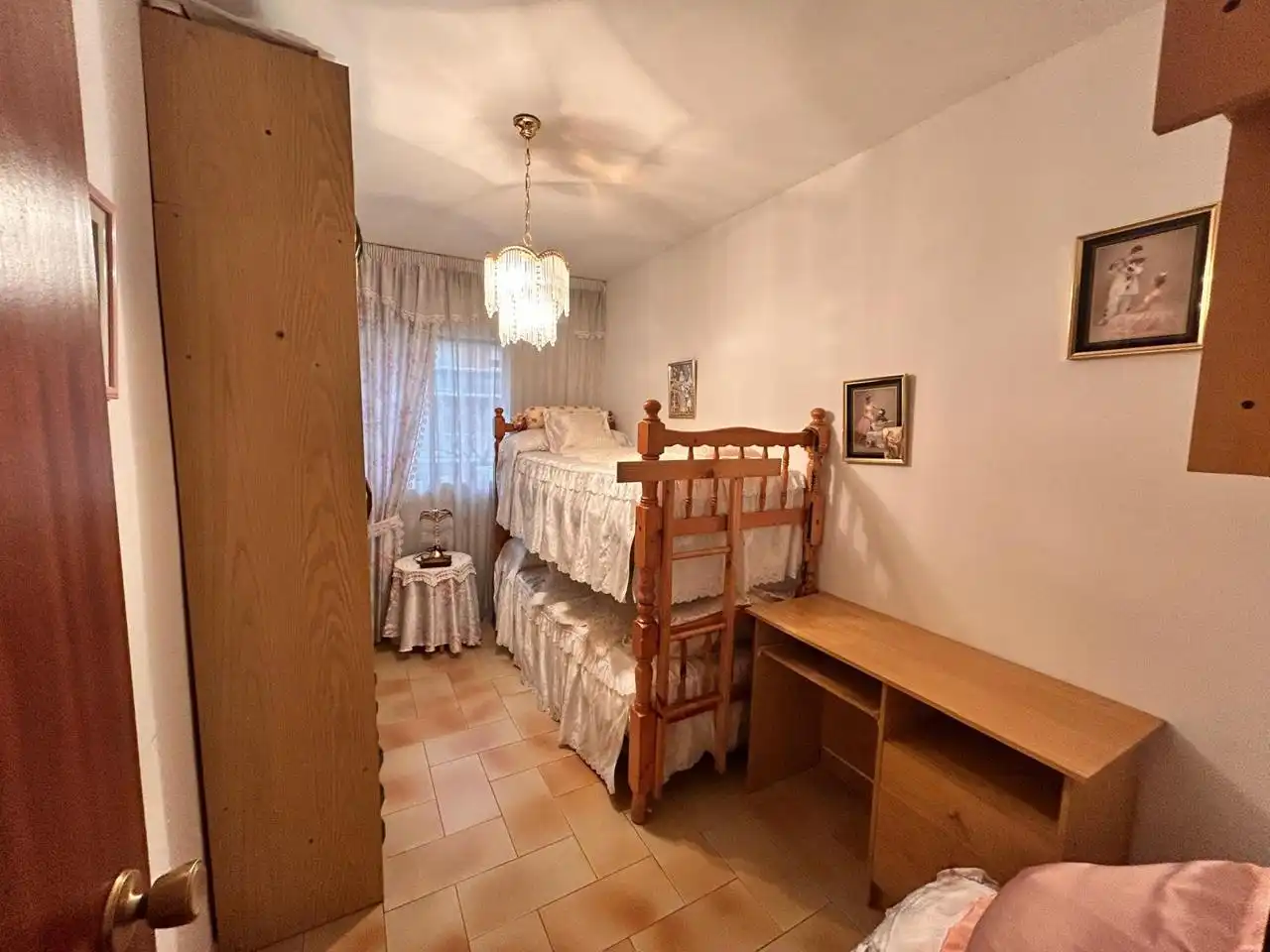 Bedroom of Flat for sale in Mataró  with Air Conditioner and Terrace