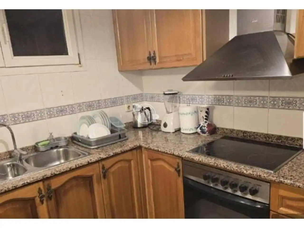 Cuina de Casa o xalet de lloguer en La Nucia amb Piscina i Moblat