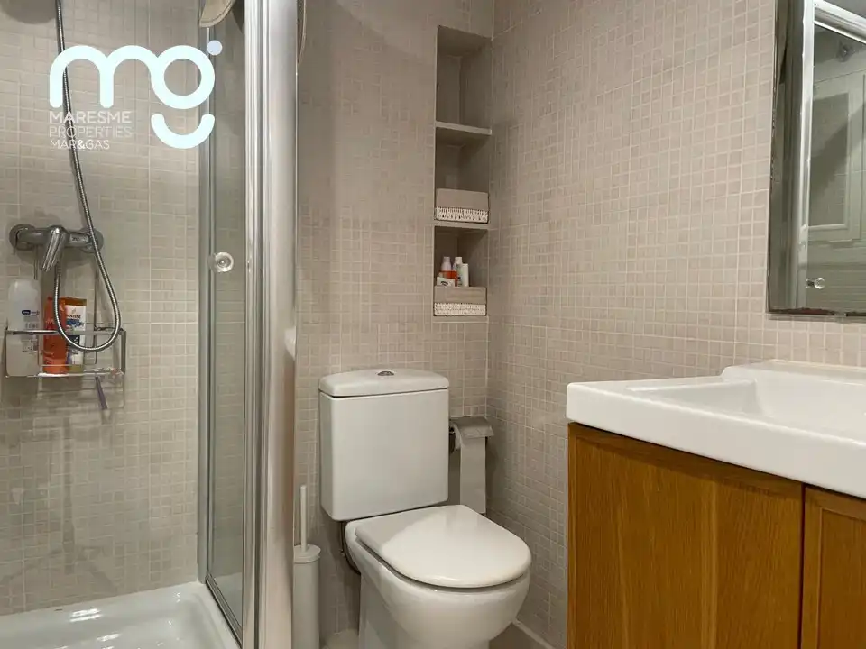 Bathroom of Flat for rent in Sant Vicenç de Montalt  with Air Conditioner, Heating and Terrace
