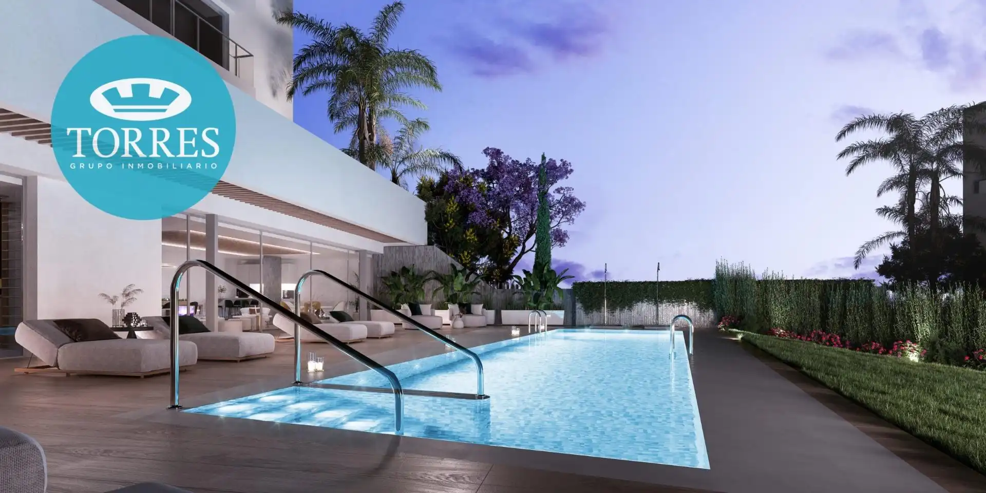 Swimming pool of Flat for sale in Marbella  with Air Conditioner, Private garden and Terrace