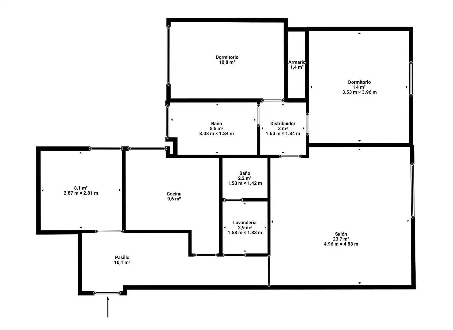 Piso en venta en Oviedo  con Calefacción y Parquet