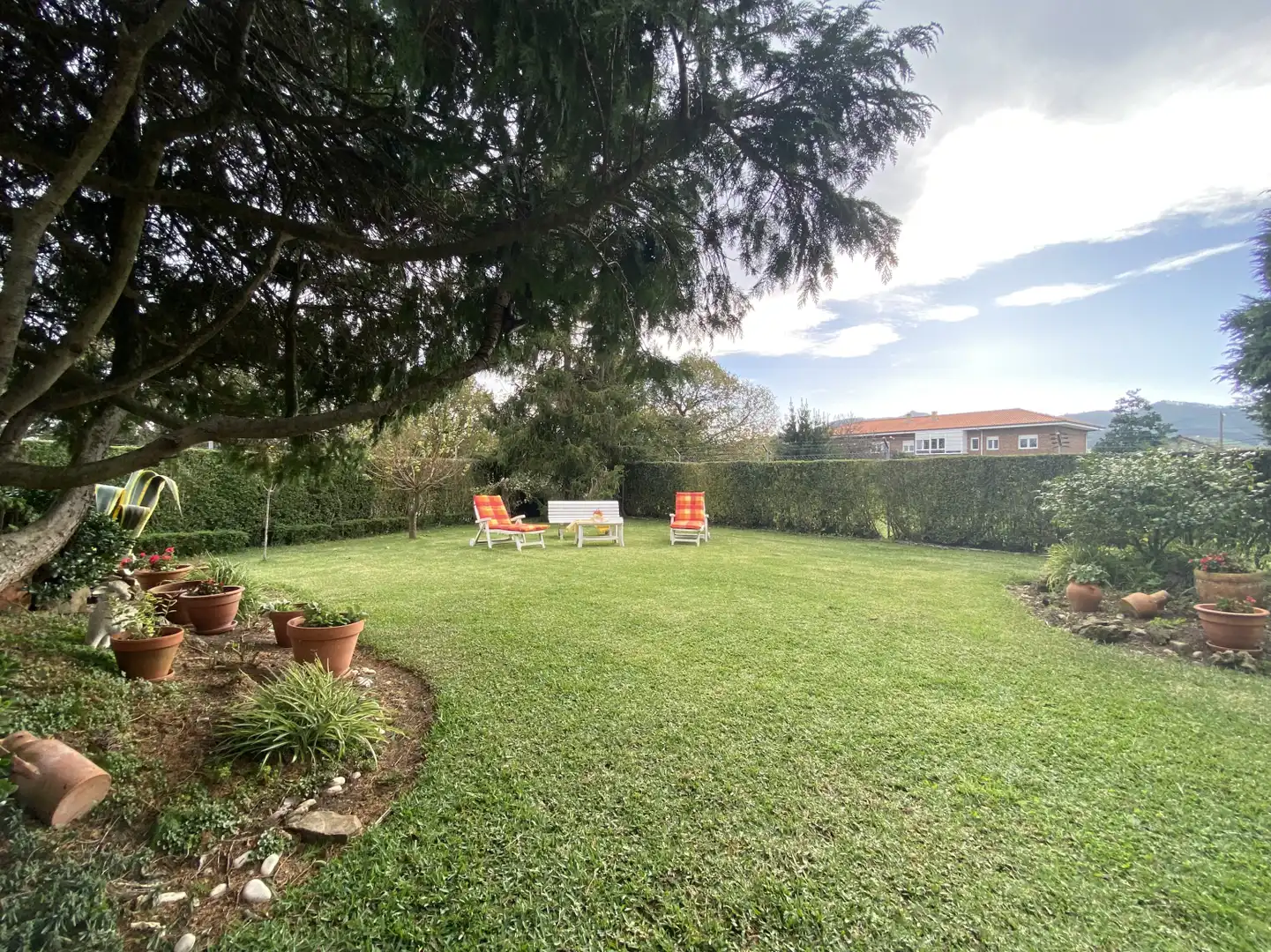 Garden of Detached homes for sale in Torrelavega   with Heating, Private garden and Parquet flooring