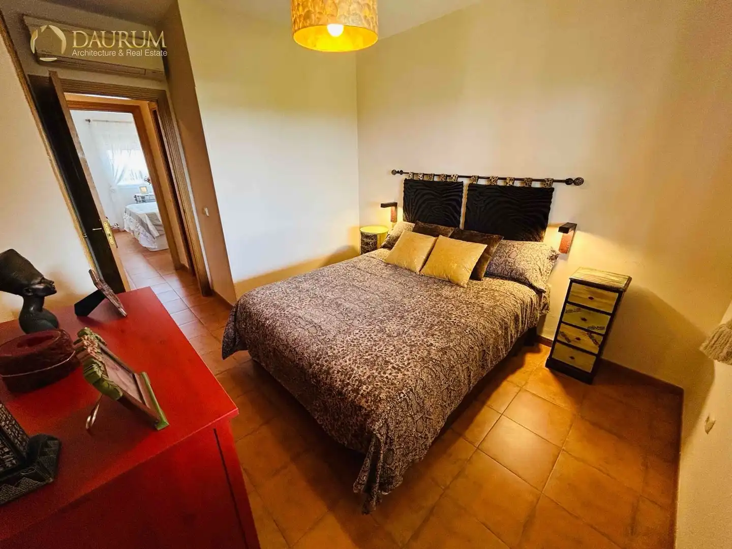 Schlafzimmer von Einfamilien-Reihenhaus zum Verkauf in Torrox mit Klimaanlage, Heizung und Privatgarten