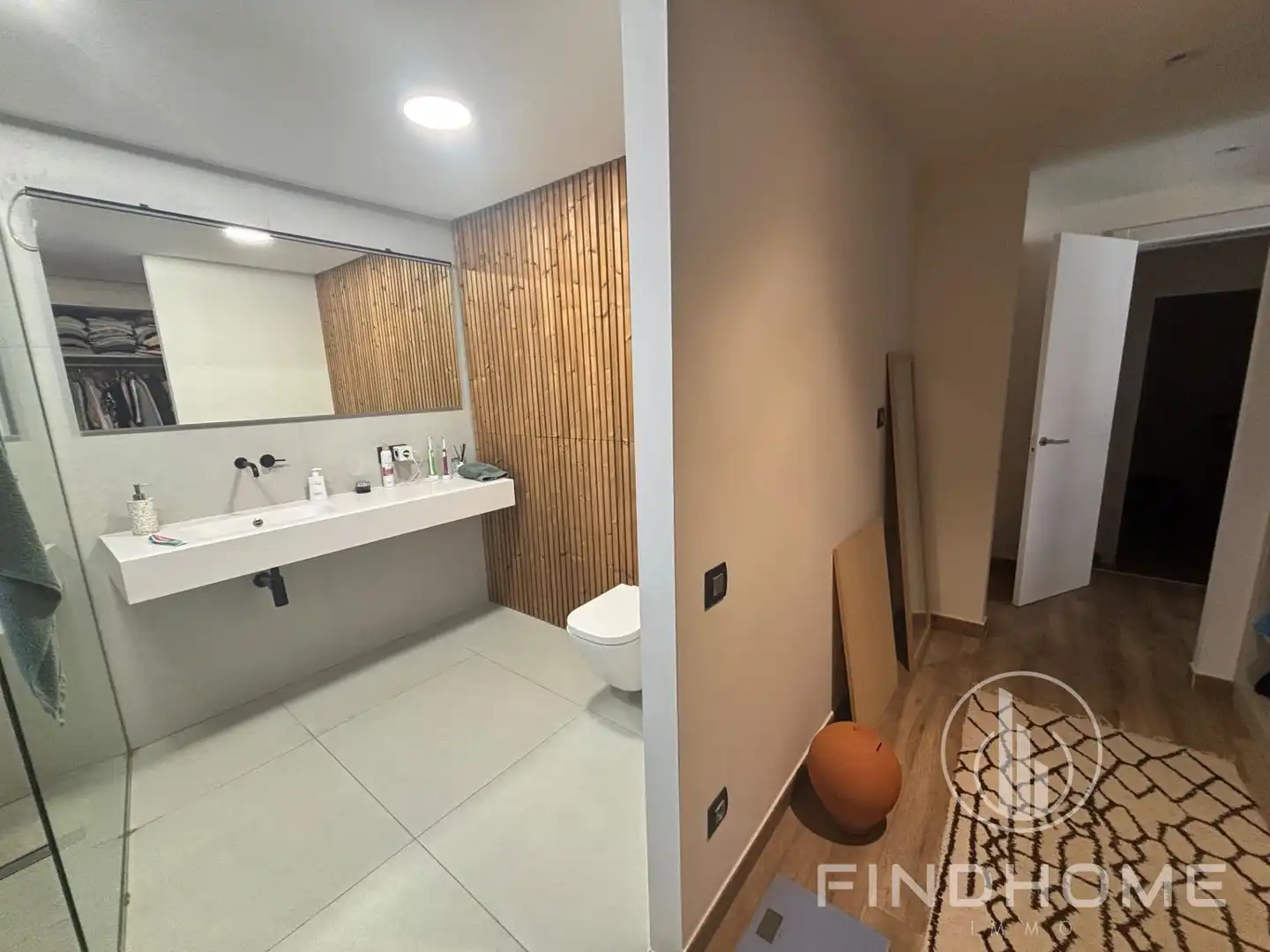 Bathroom of Country homes for sale in Les Preses  with Air Conditioner, Private garden and Terrace