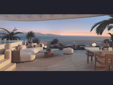 Apartamento con piscina en venta en Montemar