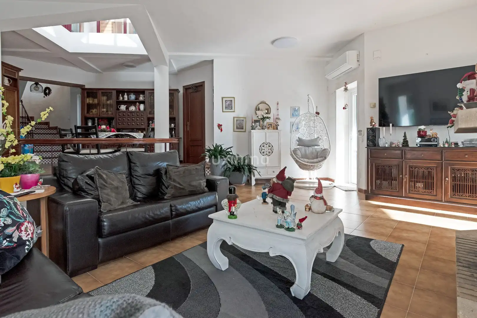 Sala de estar de Casa o chalet en venta en Altea con Aire acondicionado, Calefacción y Jardín privado