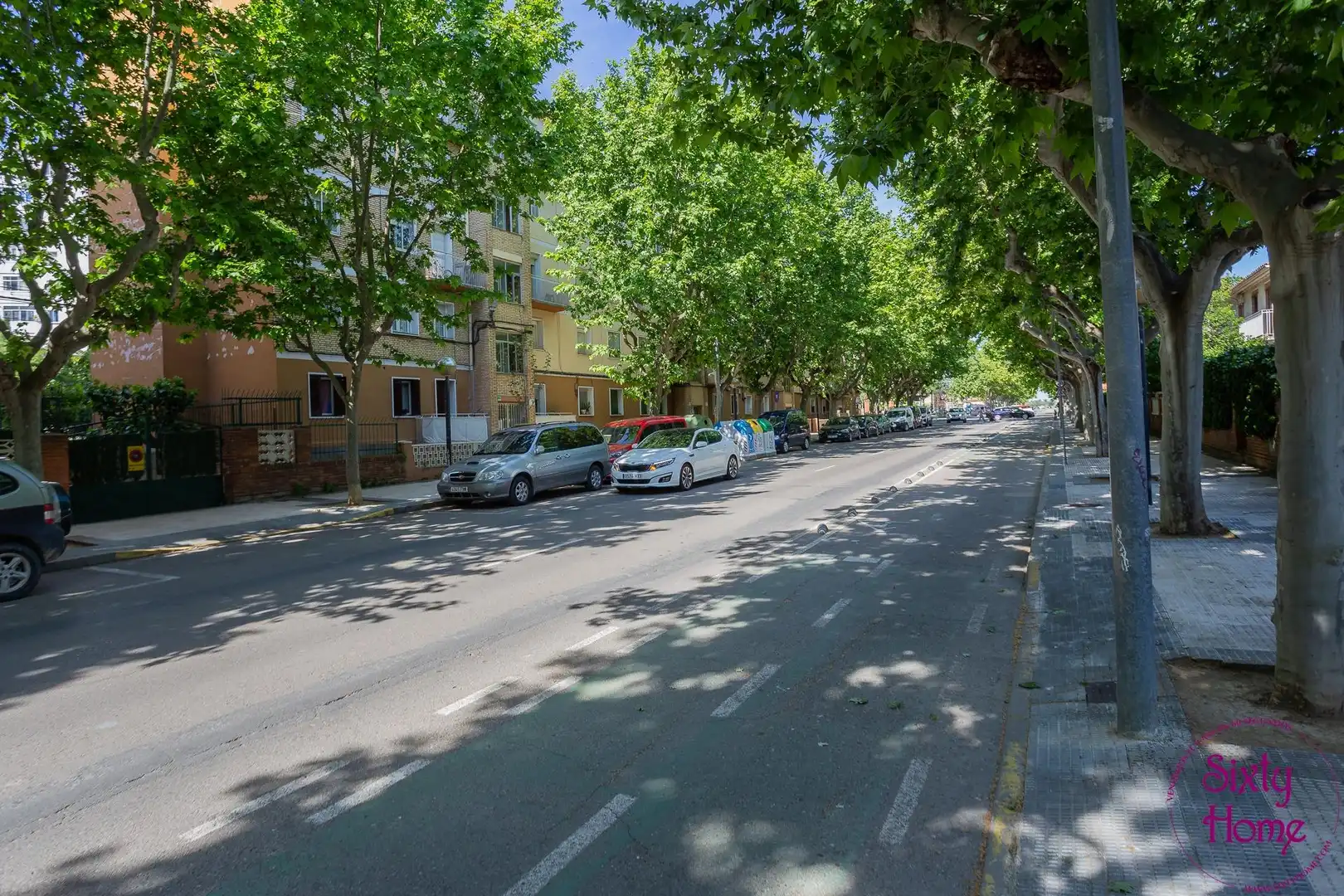 Vista exterior de Pis en venda en Huesca amb Calefacció i Moblat