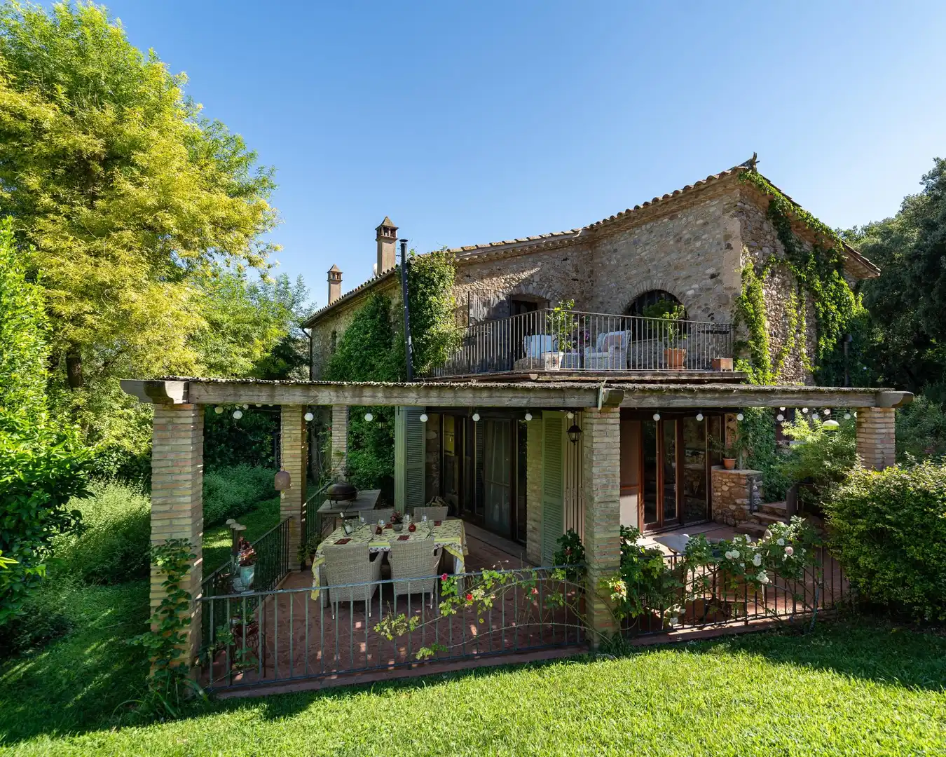 Jardín de Finca rústica en venta en Esponellà con Calefacción, Jardín privado y Terraza