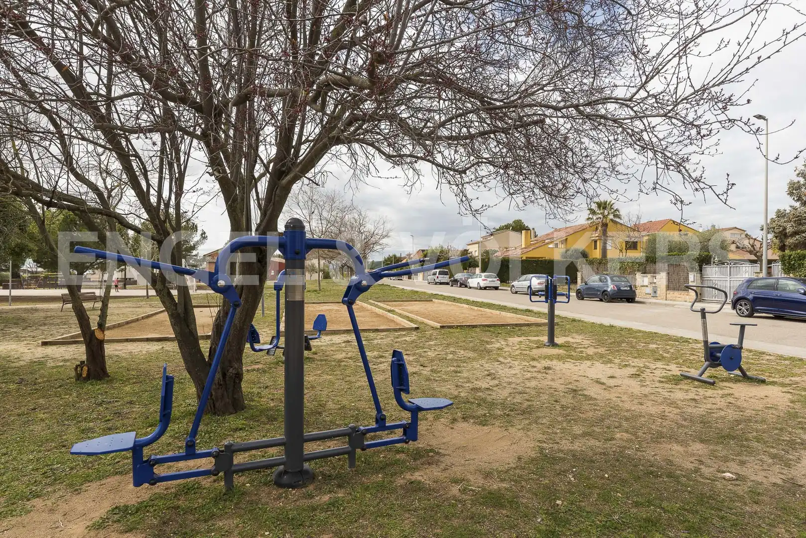 Vista exterior de Casa o xalet en venda en Pacs del Penedès amb Calefacció, Jardí privat i Parquet