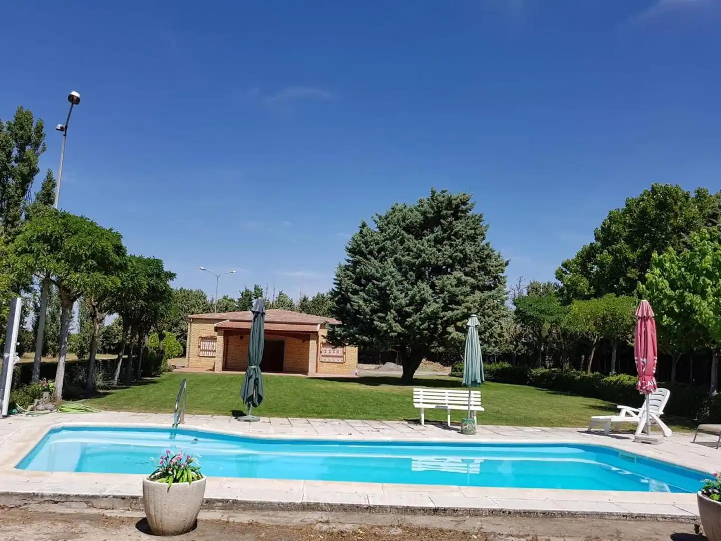 Jardí de Casa o xalet en venda en Salamanca amb Jardí privat, Terrassa i Piscina