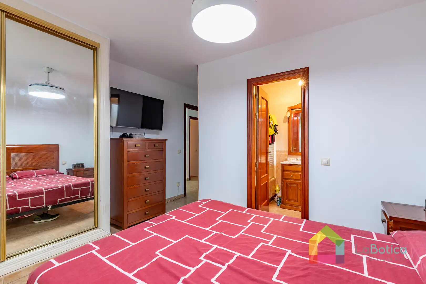 Schlafzimmer von Haus oder Chalet zum Verkauf in Burguillos de Toledo mit Klimaanlage, Heizung und Terrasse