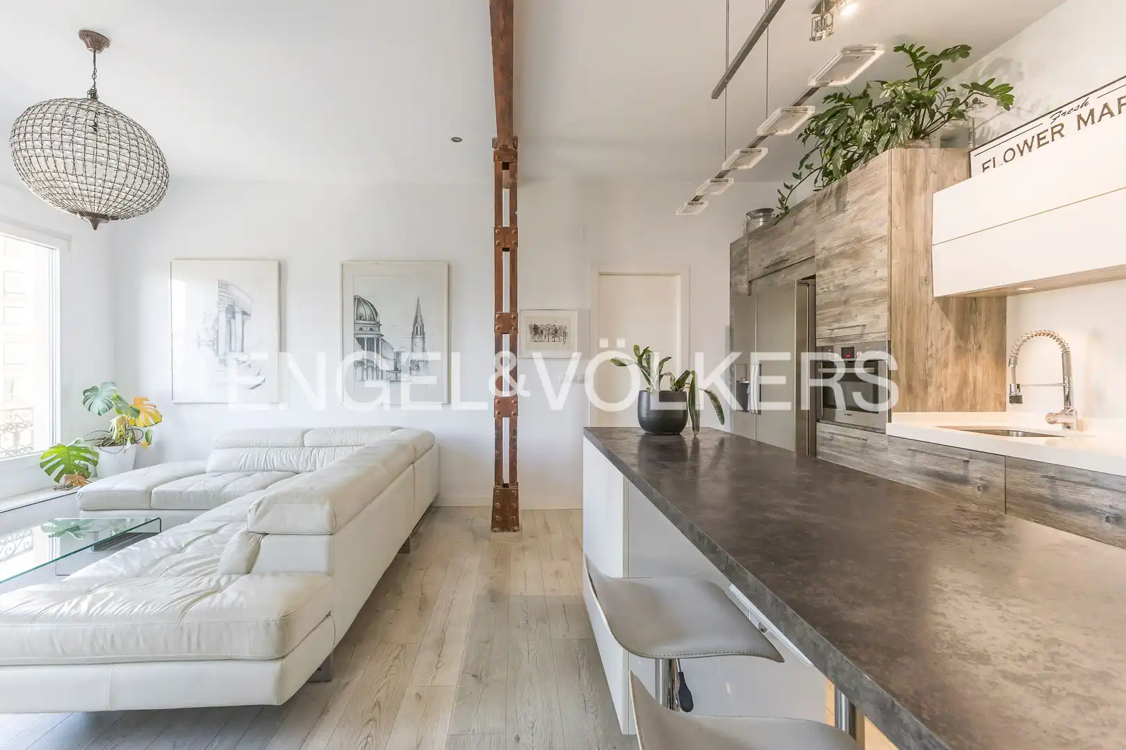 Sala de estar de Piso en venta en Madrid con Aire acondicionado y Calefacción