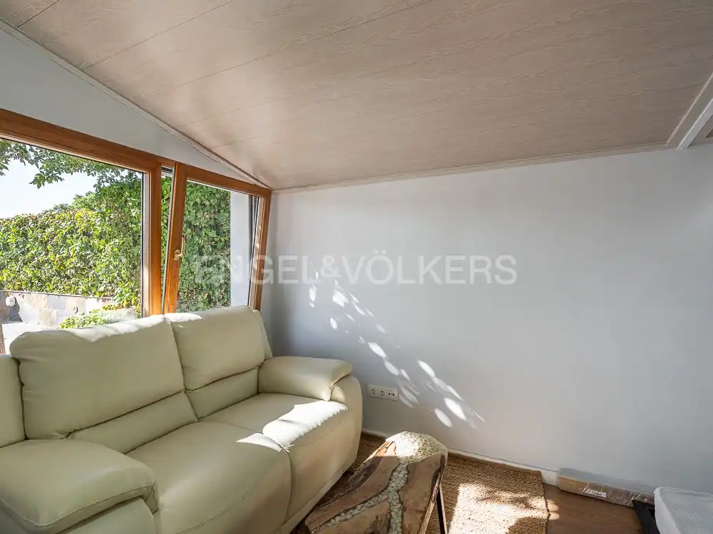 Balcony of Houses for rent in Bétera  with Air Conditioner, Heating and Private garden