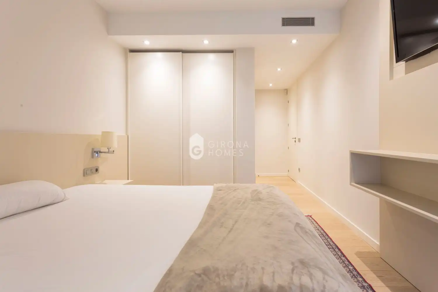 Schlafzimmer von Wohnungen zum Verkauf in Girona mit Klimaanlage, Heizung und Terrasse