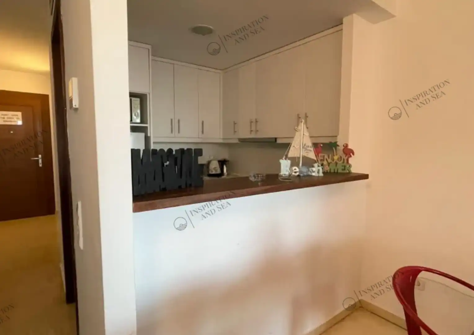 Kitchen of Flat for sale in Sant Josep de sa Talaia  with Air Conditioner, Heating and Terrace