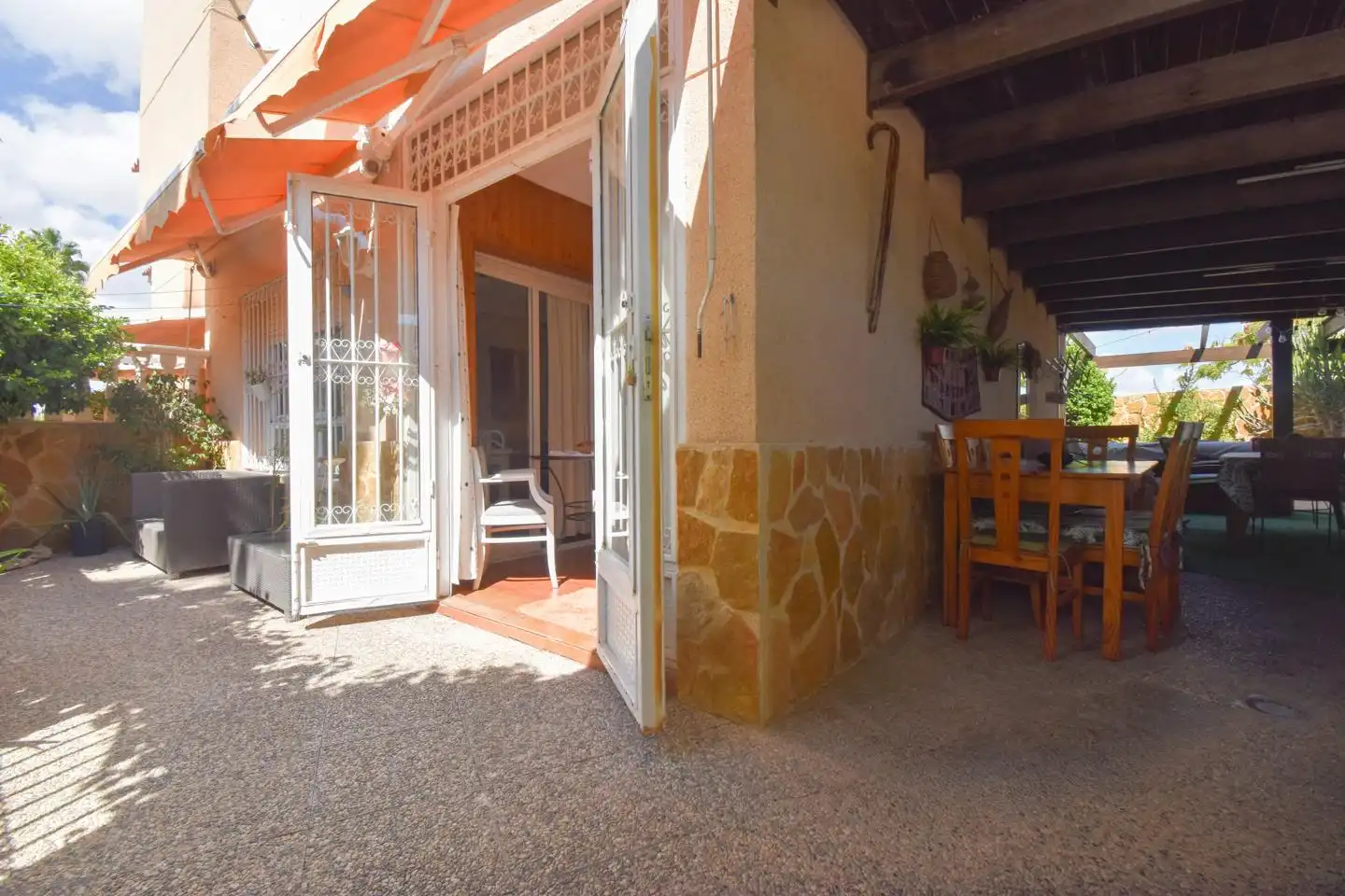 Jardín de Casa o chalet en venta en Santa Pola con Aire acondicionado, Jardín privado y Piscina