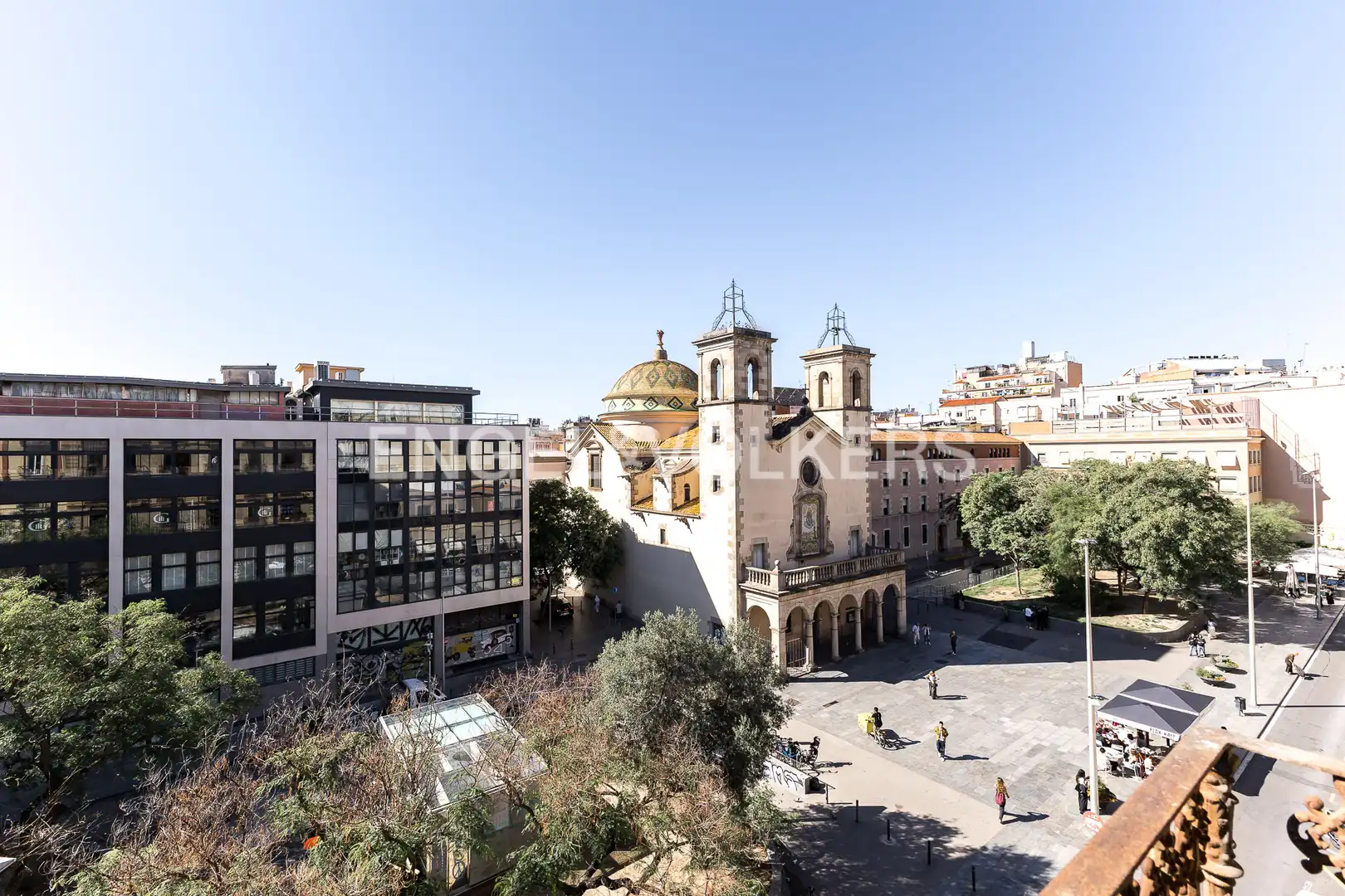 Vista exterior de Pis de lloguer en Barcelona amb Aire condicionat, Calefacció i Parquet