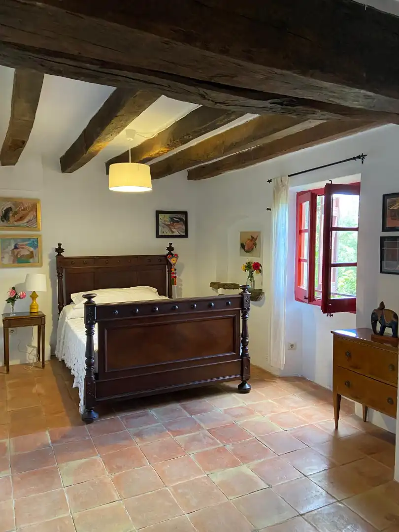 Dormitori de Finca rústica en venda en Maià de Montcal amb Aire condicionat, Calefacció i Jardí privat