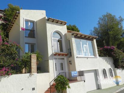 Exterior view of House or chalet for sale in Altea  with Air Conditioner and Terrace