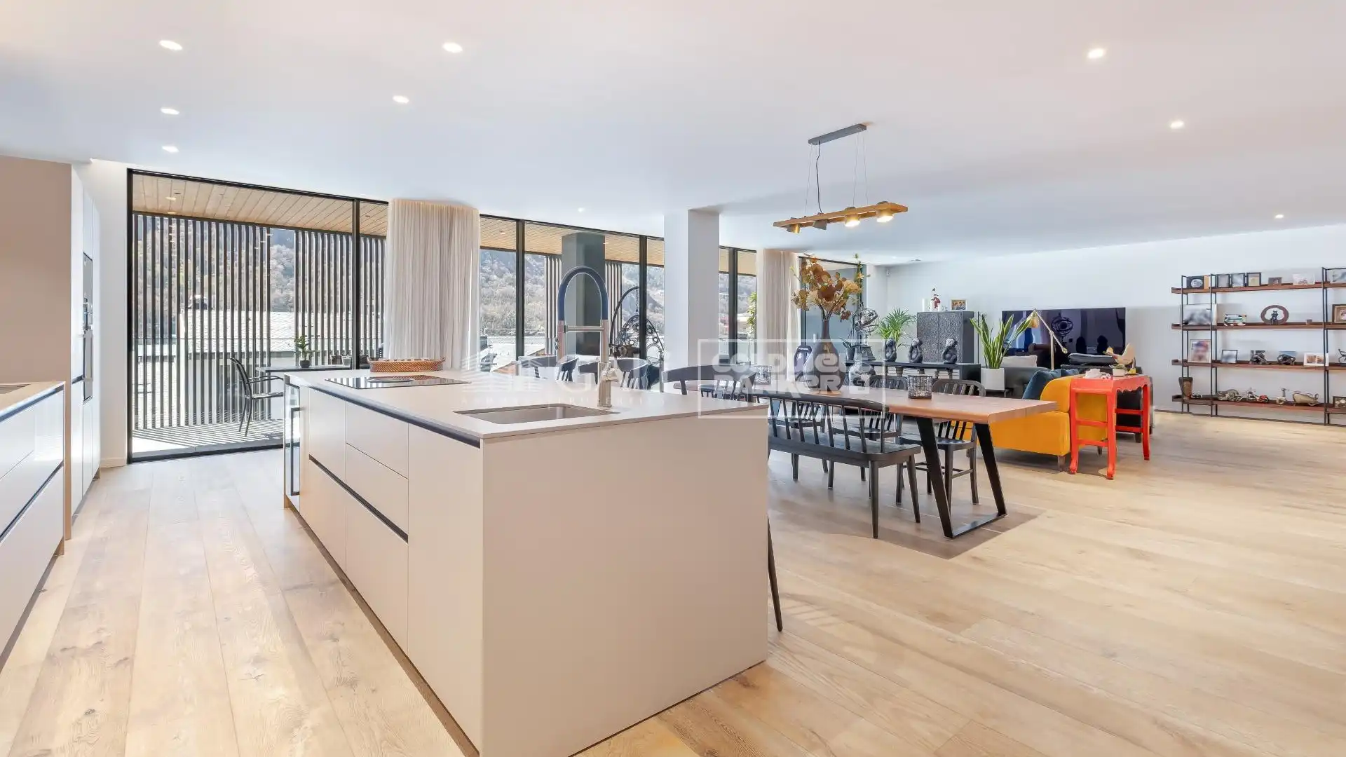 Cocina de Piso en venta en Andorra la Vella con Aire acondicionado, Parquet y Terraza
